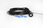Tactical Fiber Optic Cable Reel With Expanded Beam Fiber Connector