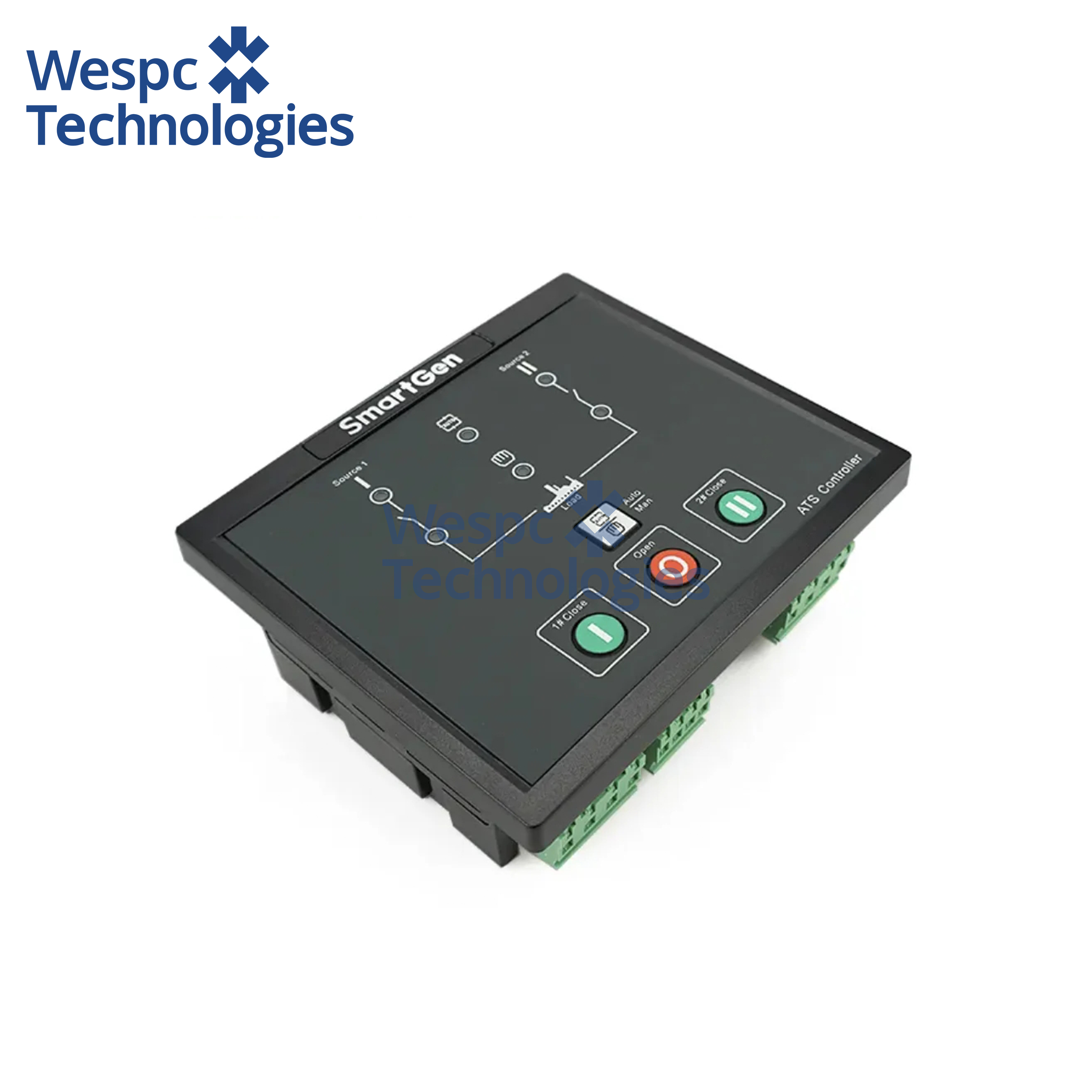 WESPC Original HAT530N ATS Controller Dual Power LED LINK Remote Transfer