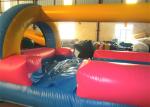 Inflatable the commercial rainbow water slide inflatable horizontal direction