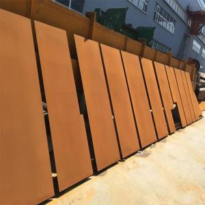 China Grade B Corten Astm A588 Steel Plate Certificate Iso 9001 factory
