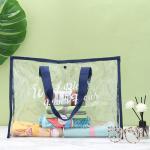 Digital Printing Waterproof Clear Crossbody PVC Beach Bag