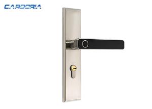 China Fingerprint Handle Keyless Cabinet Lock , Keyless Home Door Lock For Wooden Door factory