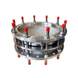 China 304 316L Stainless Steel Detachable Double Dismantling Flange Force Transmission Joint Half Wire Limited Expansion Joint factory