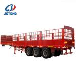 Max Payload 50000KG 3 Axle Bar Fence Cargo Semi Trailer for Livestock Transporta