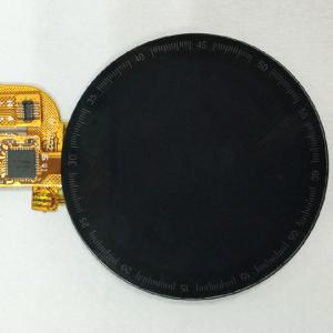 China 3 Inch Round Thin Cover Glass GFF Touch Panel 85% Transparency factory