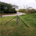6063 Alu Sectional Telescoping Aluminum Antenna Mast Hand Push Up Light Weight