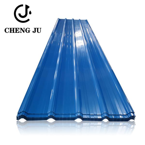 Galvanized Sunlight Roof Sheet Blue Color 1000-1220mm Roofing Tile Color