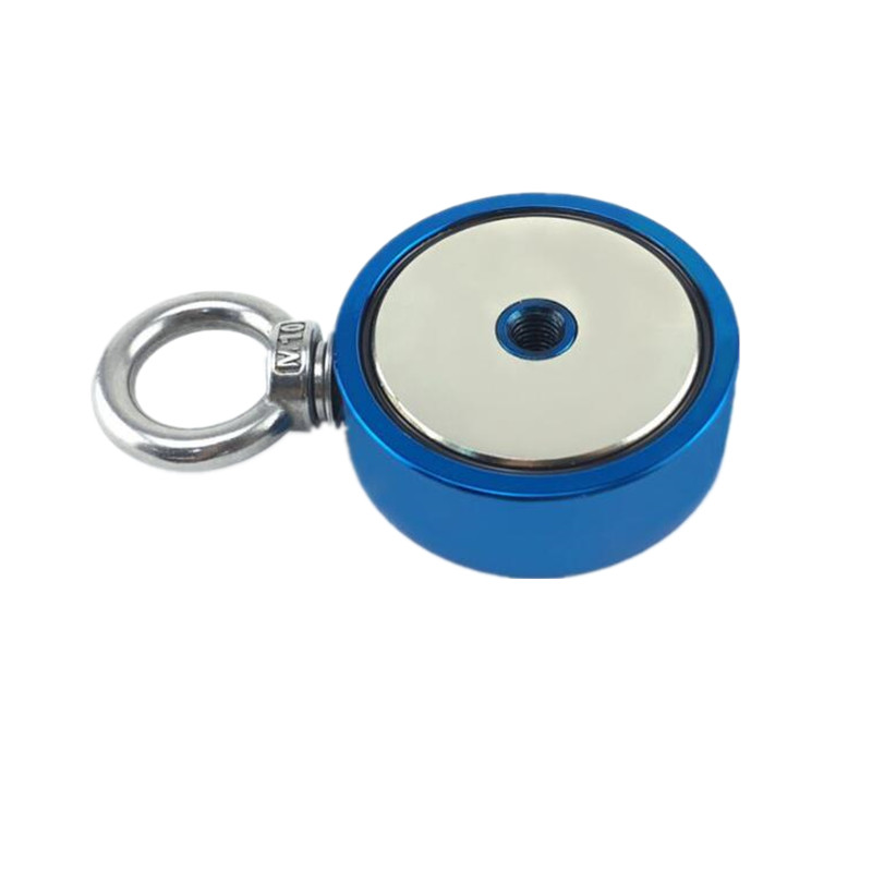 Super Strong NdFeB Neodymium Fishing Magnet with 500LBS Pulling Force Pot/Cup Shape