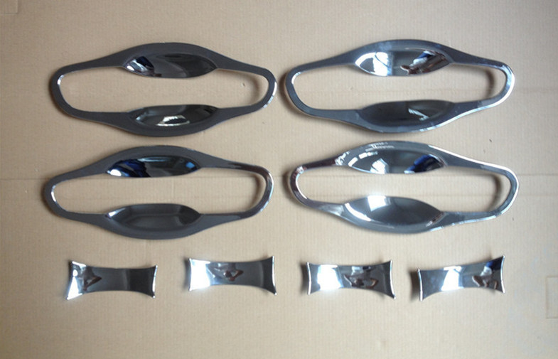 Hyundai 2014 2015 2019 Creta IX25 Chromed Fuel Tank Cap Cover , Handle Cover , Mirror Cover