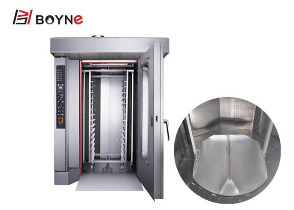 Rotating Convection Industrial Baking Oven Digital Timer 3500kg Low Exhaust