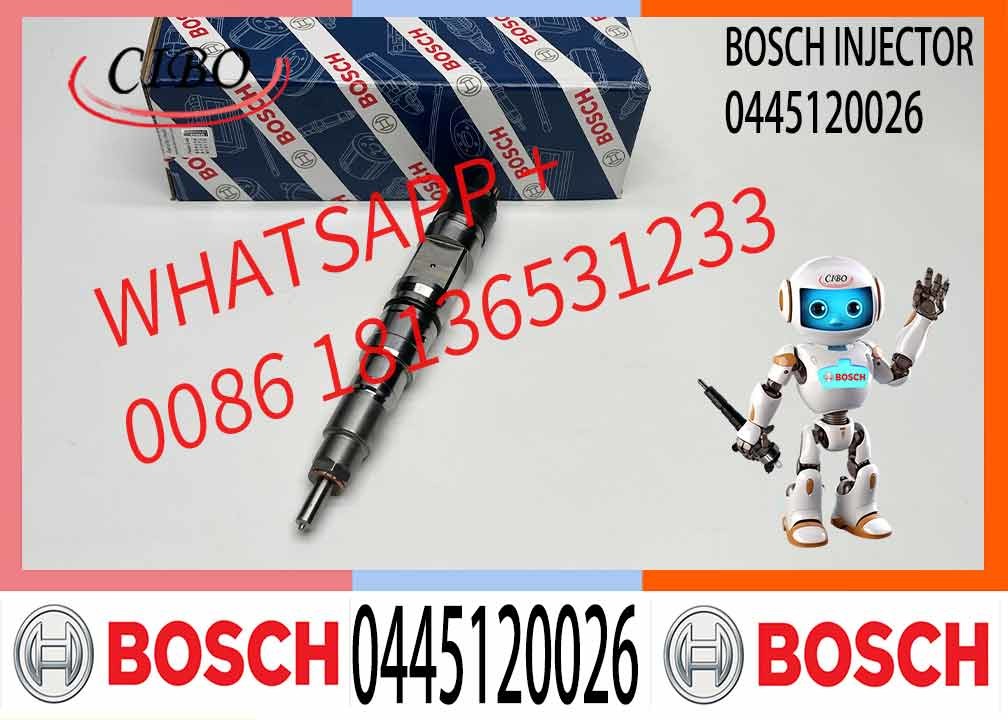 Common rail assembly diesel fuel injector 0445120025 0445120026 0445120028