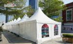 Durable Aluminum And PVC Outdoor Event Tents / 5x5M Pagoda Tent