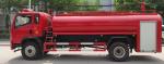 6 Wheeled 140HP Fire Department Rescue Trucks With 8000L Water Capacity
