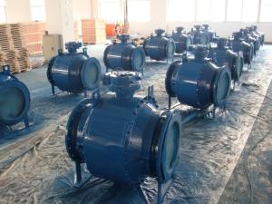 China Soft Seat 2500lb NPS 20&quot; Trunnion Mounted Ball Valve factory