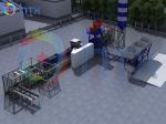 Wet cast production line Cement Manufacturing Machine Road Edge Stone Machine