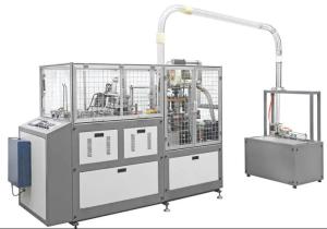 China High Speed Automatic Paper Cup Machine Popcorn Paper Bucket Machine factory