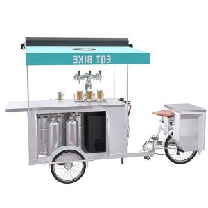 China Commercial Beverage Vending Cart Full Functional Configuration CE Approval factory