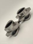 Sand Blast / Polishing Twin Screw Extruder Parts HRC58-62 Hardness For Long