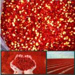 Dehydrated Crushed Chilli Peppers 5mm Red Chili Flakes 8 Mesh