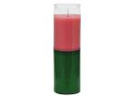 Religious Glass Jar Paraffin Wax 7 Day Prayer Candles
