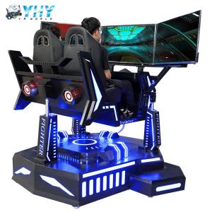 China Shopping Mall 3 Screen Racing Simulator Cockpit Car Training factory