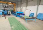 13 Rows Roof Panel Roll Forming Machine With 5 Ton Hydraulic De - Coiler
