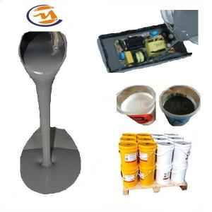 China Grey Electronic Potting Silicone Rubber Compound Flame Resistant Encapsulant Silicone factory