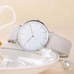 Attractive Steel Back Case Mens Quartz Watch With Japan Quartz Movement