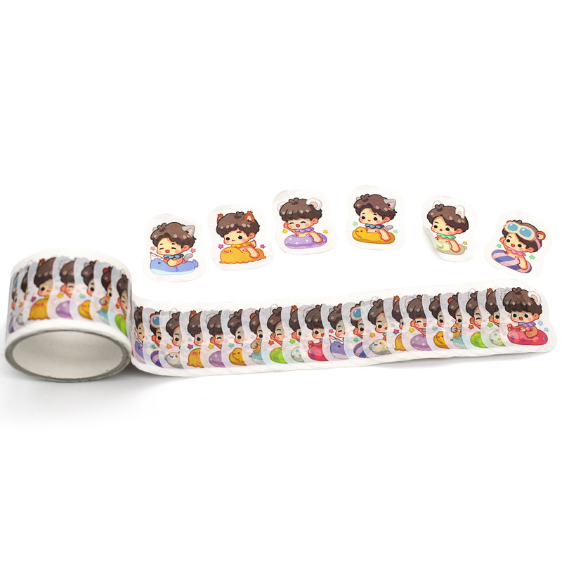 Japanese Washi Paper Tape Custom Printed Die Cut Masking Washi Tape