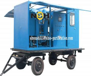 China 75Kv 1800L/H Transformer Oil Regeneration Machine 40mn/M factory