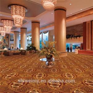 China Arabic style traditional star hotel lobby axminster carpet factory