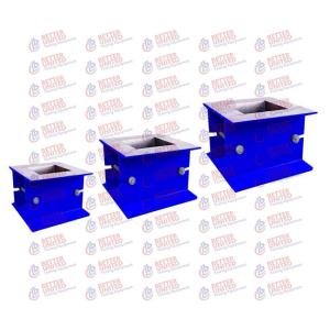 China Steel Cube Moulds 1 Gang Concrete Testing Equipment factory