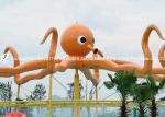 Customized 8m Height Octopus Spray For Aqua Water Playground Equipment