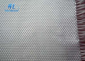 China Silicon Coated Plain Weave E Glass Fiberglass Cloth Strength Fireproof Fabric Up To 550℃ factory