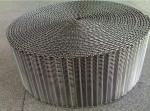 304 Stainless Steel Mesh Conveyor Belt , Pressed Steel Wire Conveyor Belt Custom