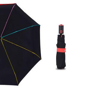 China Three Folding Umbrella 210T Pongee Fabric With  Coating on sale