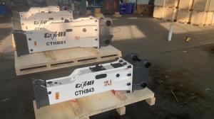 China Chisel Diameter 75mm Breaker Yakai CTHB Box Type Hydraulic Breaker Hammer For Excavator factory