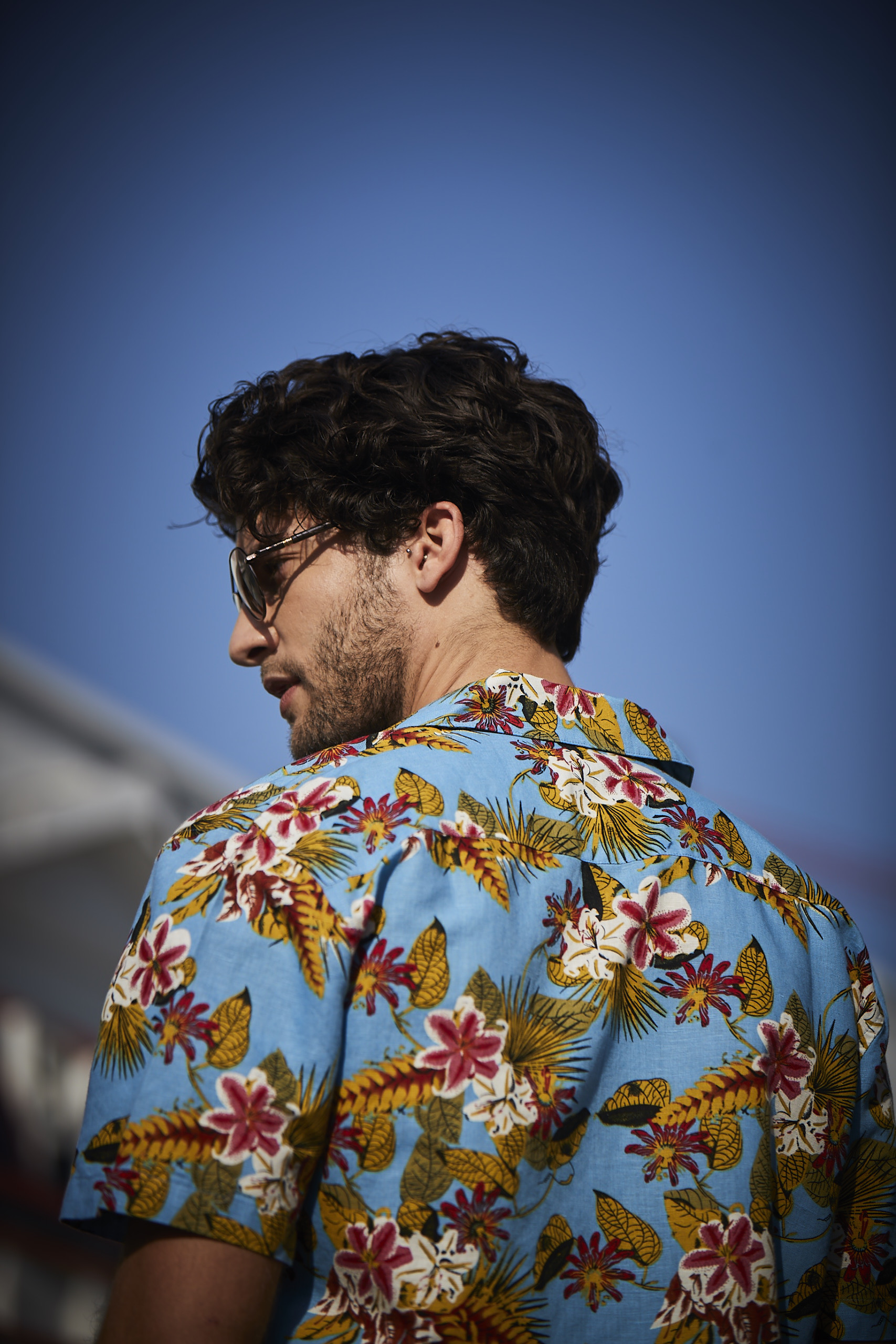 Summer Button Up Shirts Mens Short Sleeve Hawaiian Casual Floral Shirts