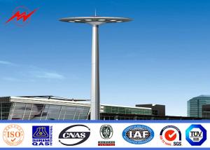 China 30m 35m High Load Bearing Strength Electrical Power Pole For Windy Conditions factory