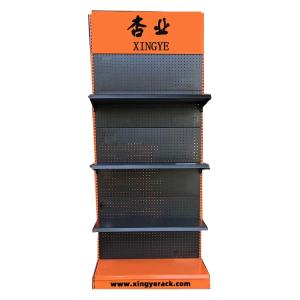 China Exhibit Gondola Display Shelf Heavy Duty Showroom Supermarket Display Rack factory