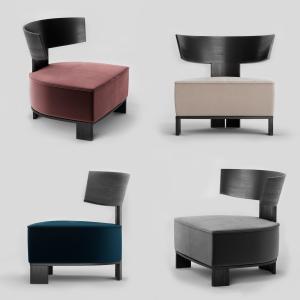 China Molteni Clipper Modern Low Lounge Chair For Reception Room Office factory