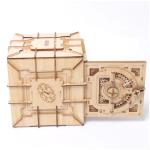 INS Nordic Wooden Block Puzzle Toys 3d Wooden Puzzle Box Mechanical
