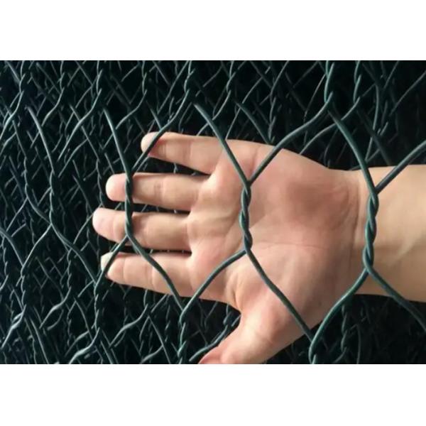 China ASTM A974 River Fine Mesh Gabion Baskets 80 X 100 Mm factory