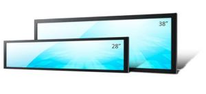 600cd/M2 Stretched Display Screen Digital Signage Bar Max Resolution 1920x540