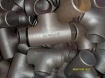 12" Seamless Pipe Tee Straight ANSI B16.9 API PED 45 Degree