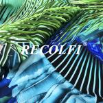 Printed Spandex Sublimation Digital Recycled Elastane For Running Gear Yoga