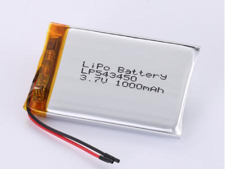 LP543450 3.7V 1000MAH li ion battery manufacturers The Discharge Rate Yes and 1C
