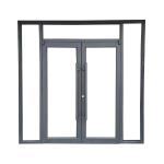 Modern Design Style Aluminium Commercial Spring Door for Energy Saving and