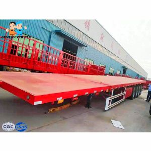 Multifunctional Iso 45T Extendable Container Semi Trailer