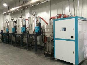 China Plastic Dry Air Industrial Honeycomb Desiccant Dehumidifying Dehumidifier Dryer for PA PET TPU factory